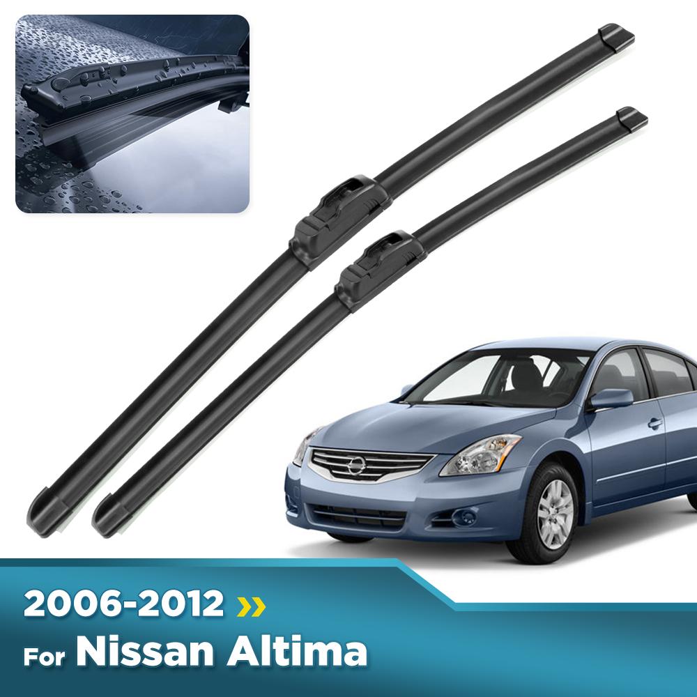 For Nissan Altima 2006-2012 2007 2008 2009 2010 2011 Wiper Front Wiper Blades Windshield Windscreen Window Brush 28"+17