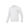 Logo Print Long Sleeve Running T-Shirt Men Tops Gray 1373214-592