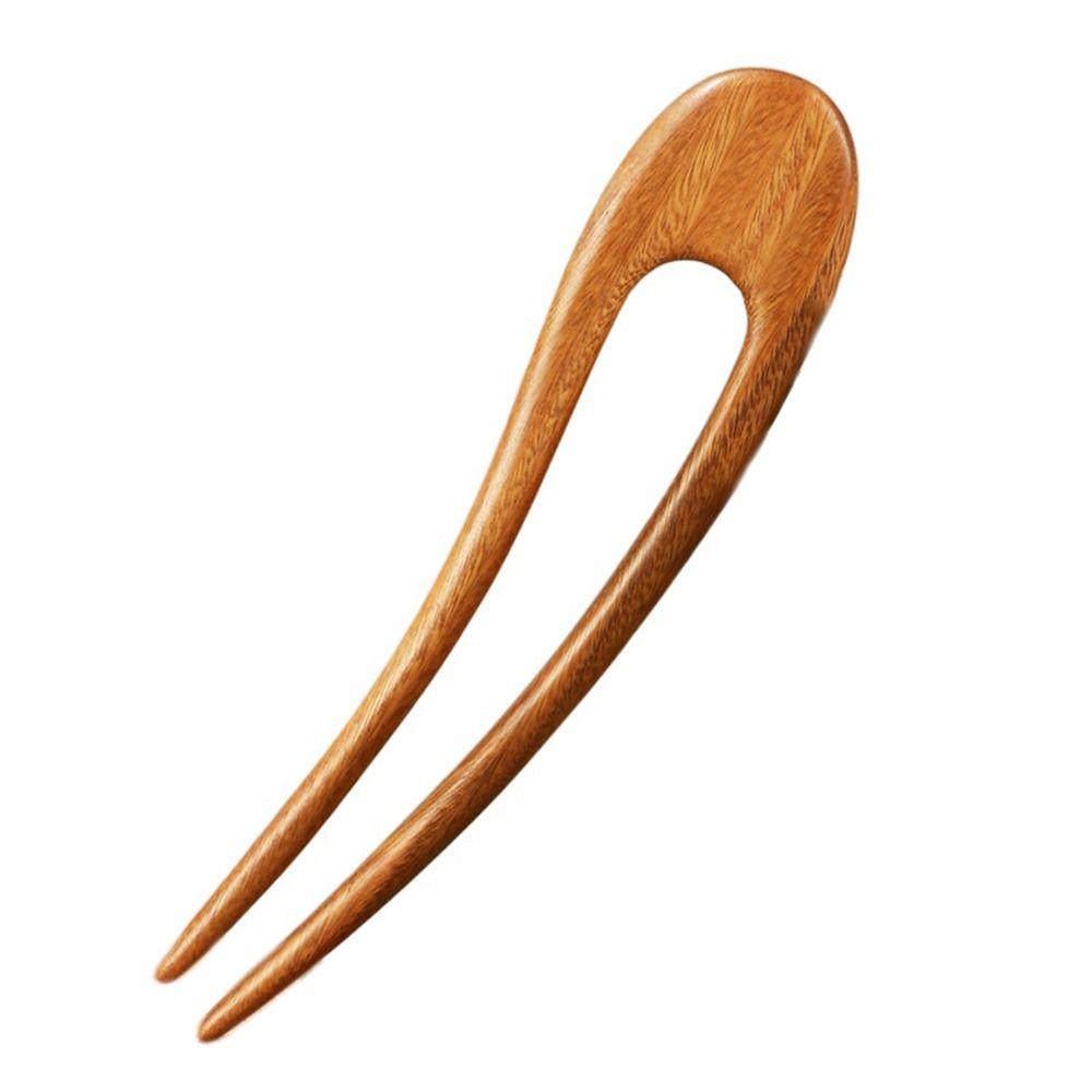 Vintage Wooden Hair Sticks Retro Ponytail Hair Bun Maker Headdress Hair Forks  Hair Accessories