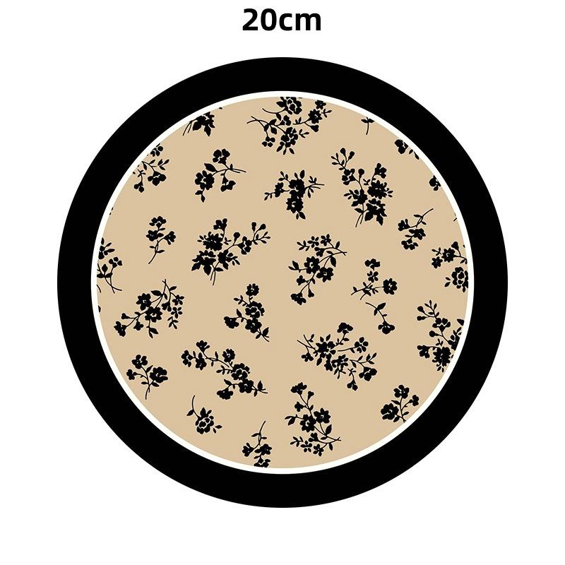 Ретро круглые подставки под цветы, теплоизоляционные, противоожоговые, коврики для стола, креативные домашние диатомитовые абсорбирующие подставки, кухонный аксессуар