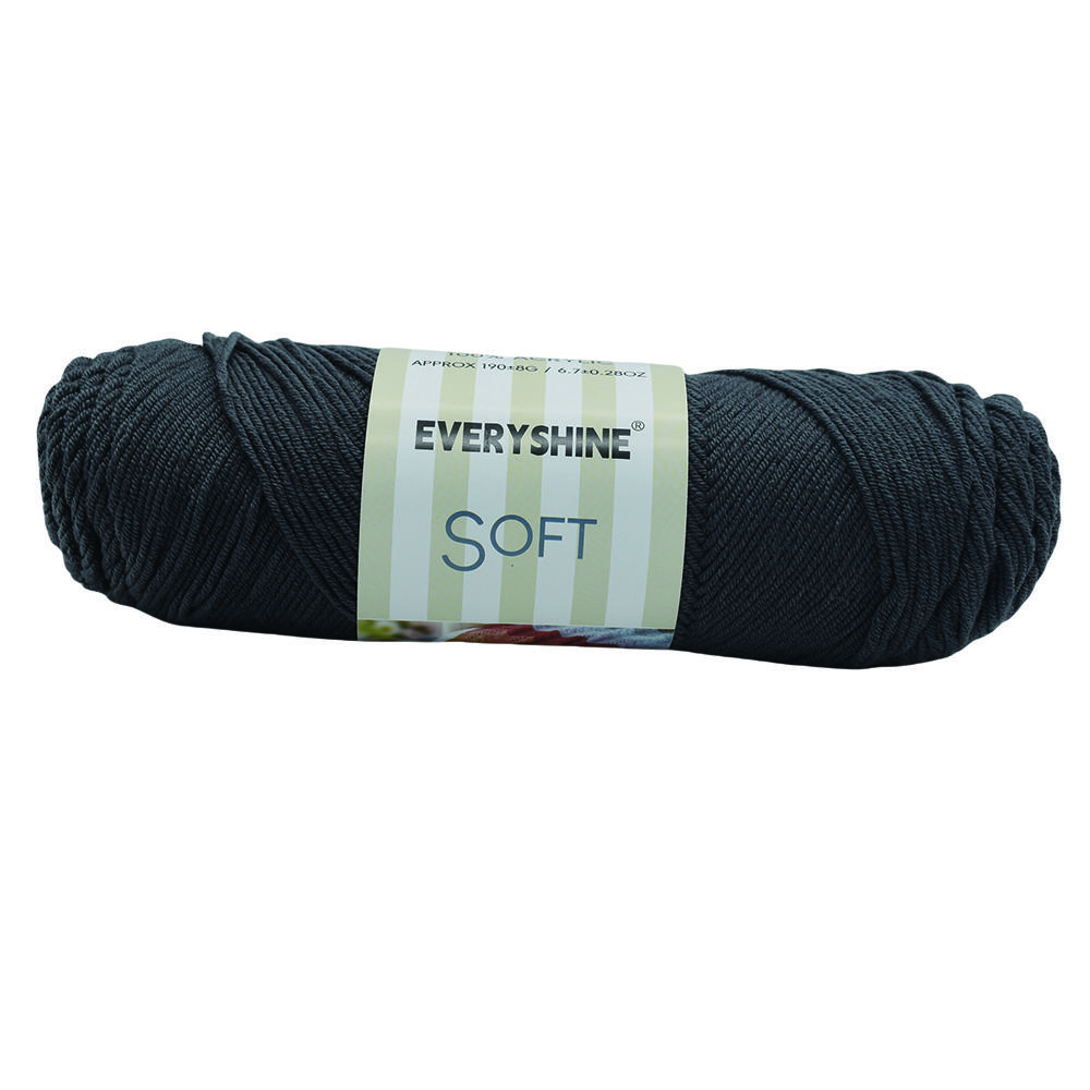 2 моточка акриловой пряжи (190 г/6,7 унций, 380 м/416 ярдов) – Многоцветная камвольная пряжа для вязания спицами и крючком – Мягкое молочное волокно для амигуруми,