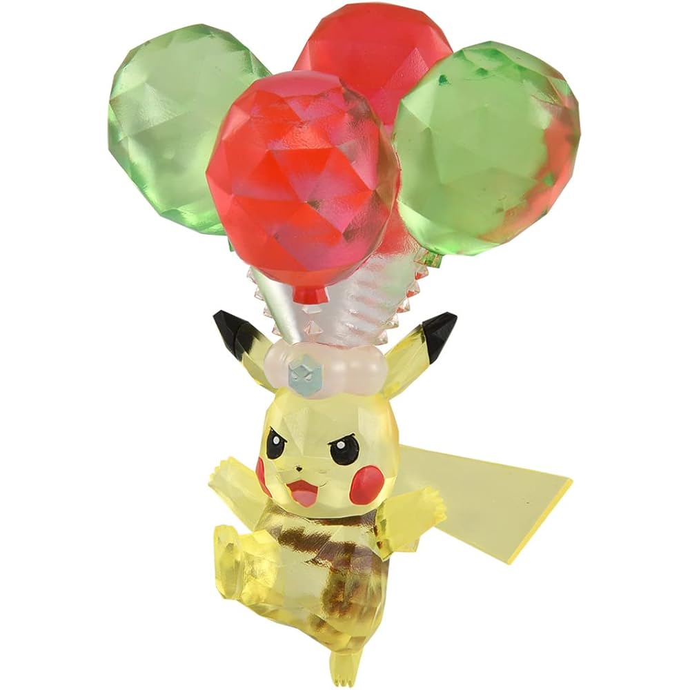 Takara Tomy Pokmon Moncolle Flying Terastal Pikachu Figure Collectible Toy
