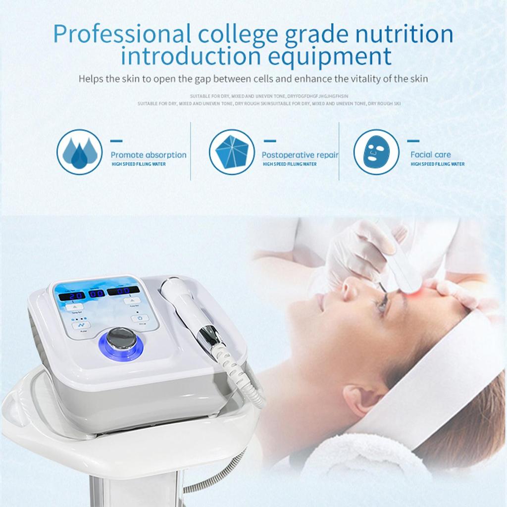 Portable 3-in-1 Beauty Device Hot Cold EMS Facial Skin Care Machine Anti-Puffiness Tool