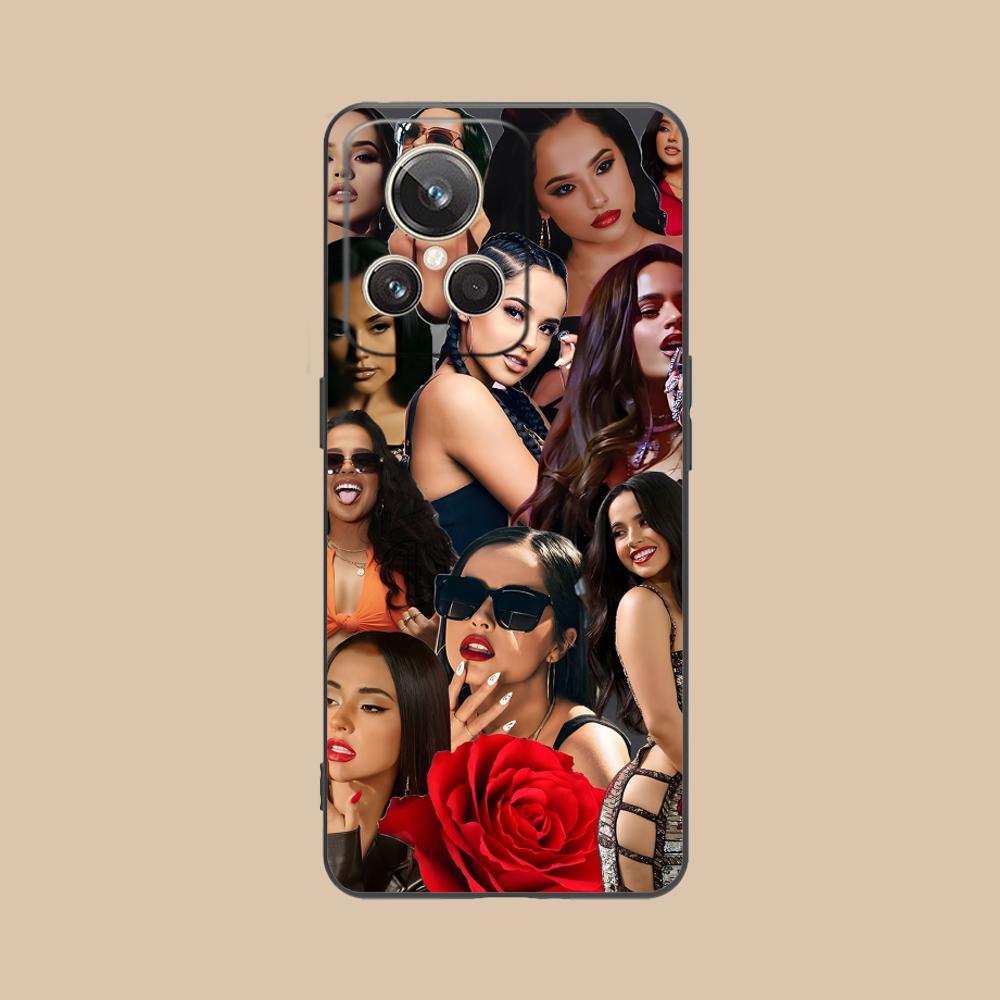 Модный матовый чехол из ТПУ Becky G для мобильного телефона Realme GT 8 Neo Pro C75 73 71 C67 65 C55 53 C35 31 C20 15 Цветная крышка