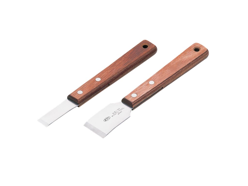 Kyoto Tool Stainless Steel Scraper Set KZ12B (KTC) (2-Piece Set)