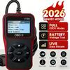 1 шт. V100 Профессиональный OBD2 сканер, Читатель кодов неисправностей двигателя, Диагностический инструмент сканирования для автомобилей с протоколом OBD II с 1996 года