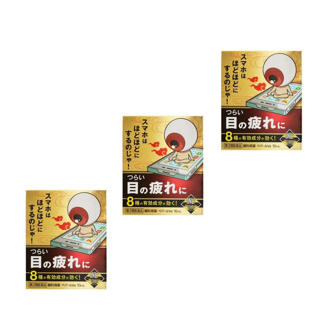 Matsumoto Kiyoshi Pepper Va капли для глаз при работе за компьютером, 10 мл