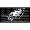 Тактический номерной знак Philadelphia Eagles - Прочный металлический антикоррозийный автомобильный знак с американским флагом, Тактический дизайн, Тема Eagles
