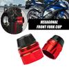 1 Pair Universal Motorcycle Front Fork Frame Sliders Crash Pad Scooters Shock Absorption Cup Motorcycle Anti-collision Cup