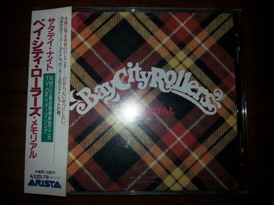CD BAY CITY ROLLERS - Memorial A32D78 Arista 1989 Япония Рок Б/у