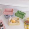 1pc Mini Desktop Plastic Foldable Organizer, Desk Organizer for Stationery, Tape, Multi-Purpose Collapsible Bins - Lightweight