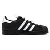 adidas Оригиналы SUPERSTAR Crow Manufacturing, Светло-серебристые Ballet 2.0 Низкие Скейтбордические кроссовки Унисекс Черно-серебристые EG4959(Команда52-)