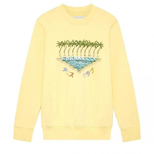 Casablanca Womens/Ladies Enoshima Beach Embroidered Sweatshirt