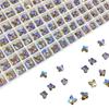 50 шт. Искусственные кристаллы для ногтей Изысканные DIY Легкие Аксессуары для нейл-арта в форме бабочки для женщин