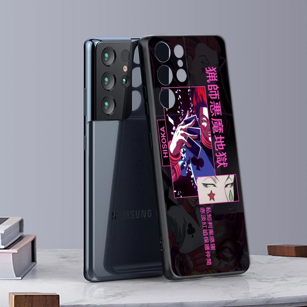 Чехол HunterXHunter для Samsung Galaxy S21 S22 S20 S 21 Ultra FE Plus S7 S8 S9 S10 Plus TPU чехол Fundas Hunter Hisoka Anime