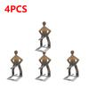 1-5PCS Funny Sausage Holder BBQ Roaster Rack Stainless Steel Sausage Stand for Camping Outdoor Picnic Kitchen Grill Accessories