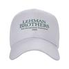 Lehman Brothers Управление рисками Финансовый кризис 2008 Стажер Повседневная бейсболка Летняя Тракерная кепка Для спорта на открытом воздухе Снэпбэк
