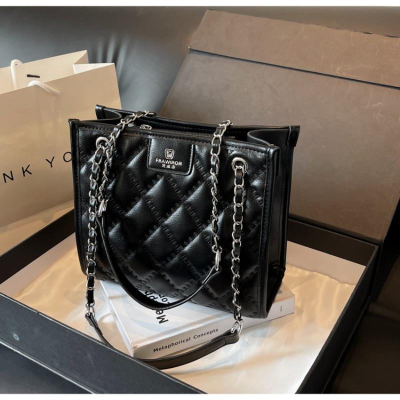 Высококачественная сумка через плечо, минималистичная большая сумка, женская новая сумка подмышки большой вместимости 2024 года, модная универсальная сумка на одно плечо