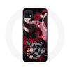 Case - Maniacase - Samsung Galaxy A22 5G - Soft - Black - Demon Slayer