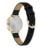 Авторизованный дистрибьютор Olivia Burton Watch Ladies 24000222 3D Flower Midi Gold Black Leather [OLIVIA BURTON]