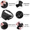 TRIWONDER MOLLE Waist Waist Hip Airsoft Tactical Military Water Bottle Smartphone for Men and Outdoor Tactical Fanny Pack Waist Bag Bag, Pouch, Bag,