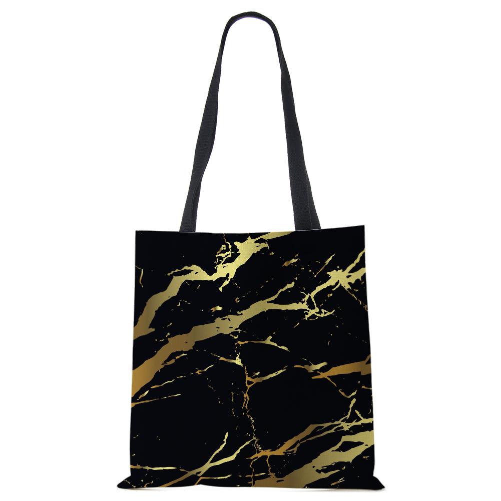 Женские льняные сумки с принтом, повседневные дорожные пляжные подарочные пакеты