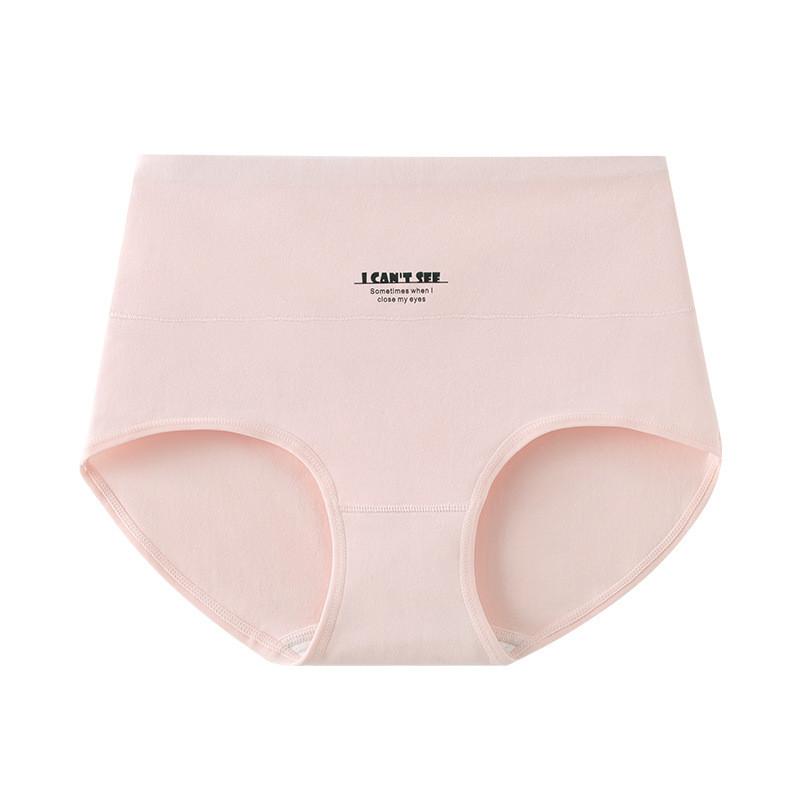 Cotton High Waist Womens Panties Soft Breathable Tummy Control For Everyday Wear