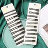 Metal Clips Barrettes 10Pcs Kids Girl Hair Tool Hairpins Black Water Drop Clips Hair Clip