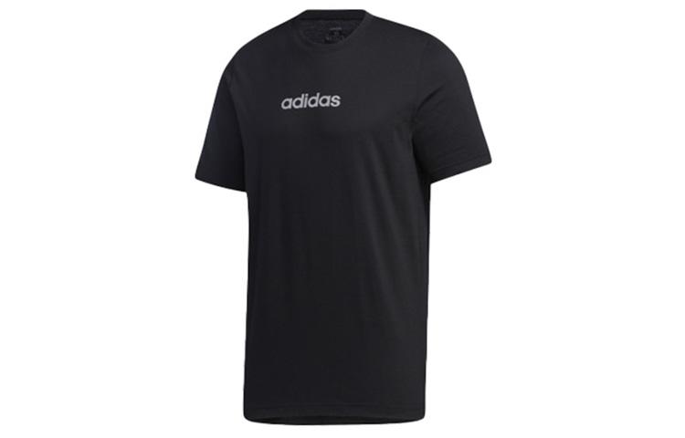 Adidas T Shirts Men's Black Crew Neck Moderate Straight Fit GD5438