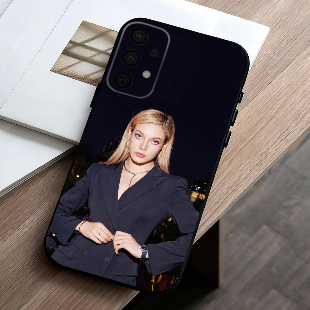 Чехол для телефона 'Снежная принцесса E-Eileen G-Gu' для Samsung Galaxy A73, A72, A71, A70, A53, A52, A51, Другие, Мягкий черный корпус