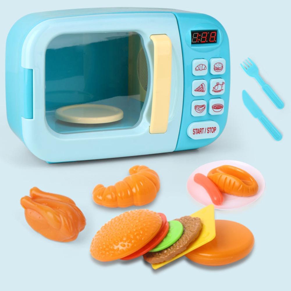 Creative Household Appliances Toys DIY Oven Kitchen Toys Simulation Microwave Toy Children's Gifts