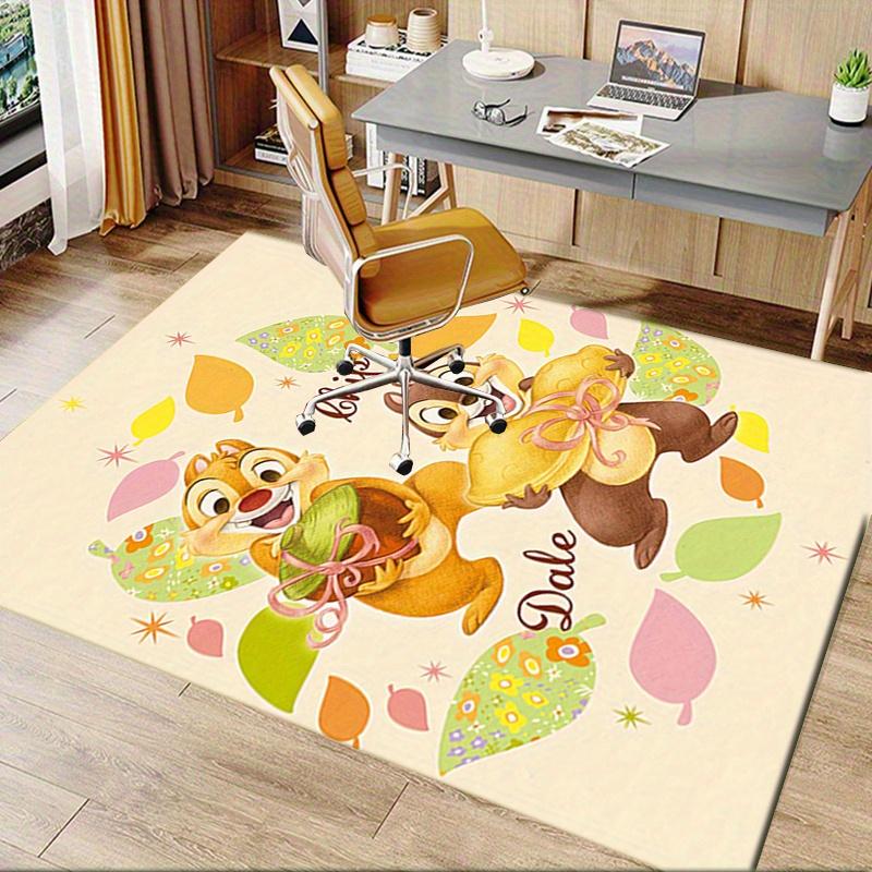 Office Rug Chip Dale theme 3D Printed Anti-Slip Rug-Machine Washable for Living Room