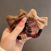 Hair Accessory Velvet Mini Ribbon Hair Tie Winter Hair Tie Scrunchie Ponytail Dango