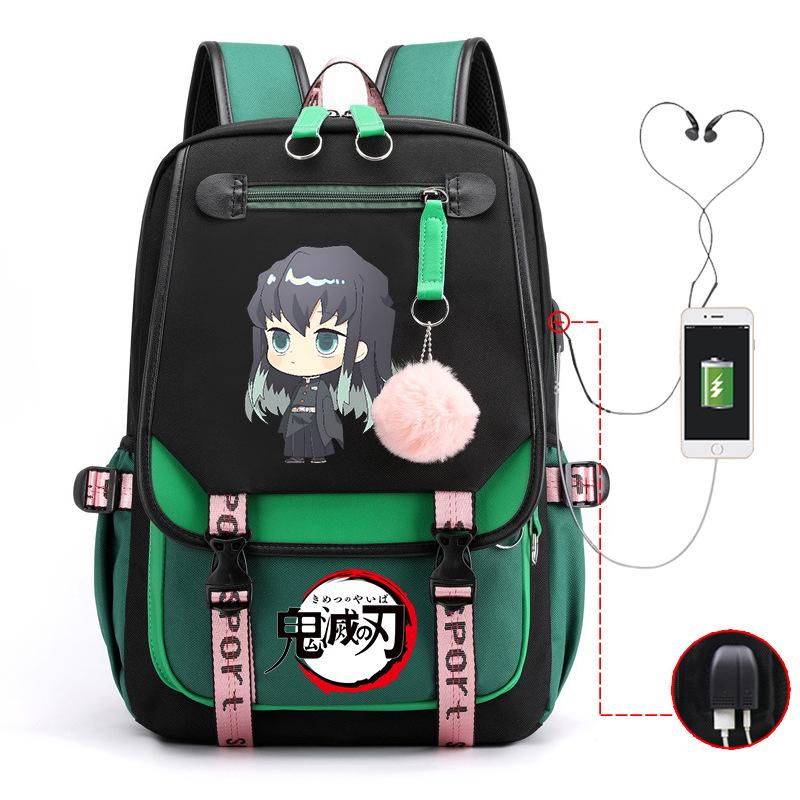 Истребитель демонов стол истребления призраков школьный рюкзак для ученика средней школы ученик начальной школы ученик средней школы