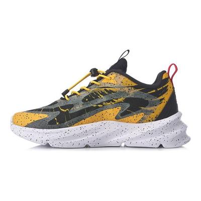 Li Ning Night Elf спортивная обувь детские кроссовки желтый черный YKCQ234-7