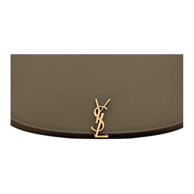 Saint Laurent YSL Передний логотип Магнитная застежка Кожаная сумка-тоут Сумка через плечо Женские сумки Deep-Musk 779642-0SX0W-3237