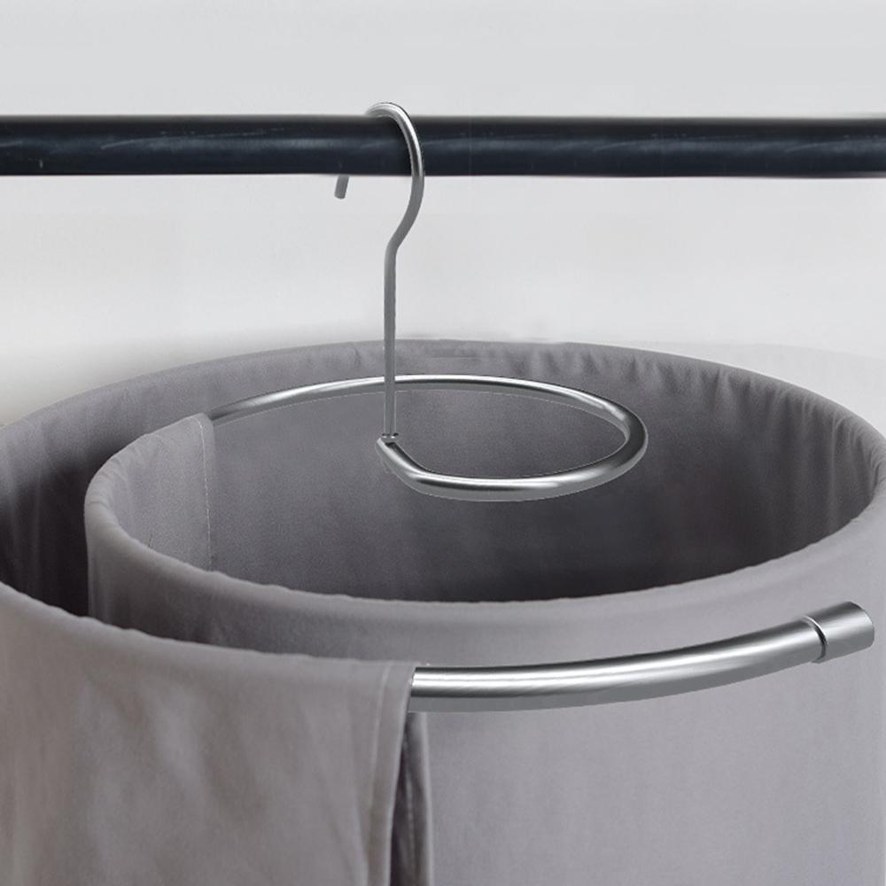 Масштабируемая круглая вращающаяся спиральная вешалка Многофункциональная вешалка Чехол для стежки Для сушки простыней