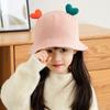 Cute Bucket Hat Warm Baby Children Fisherman Hat Knitted Hat Newborn Cap  Outdoor