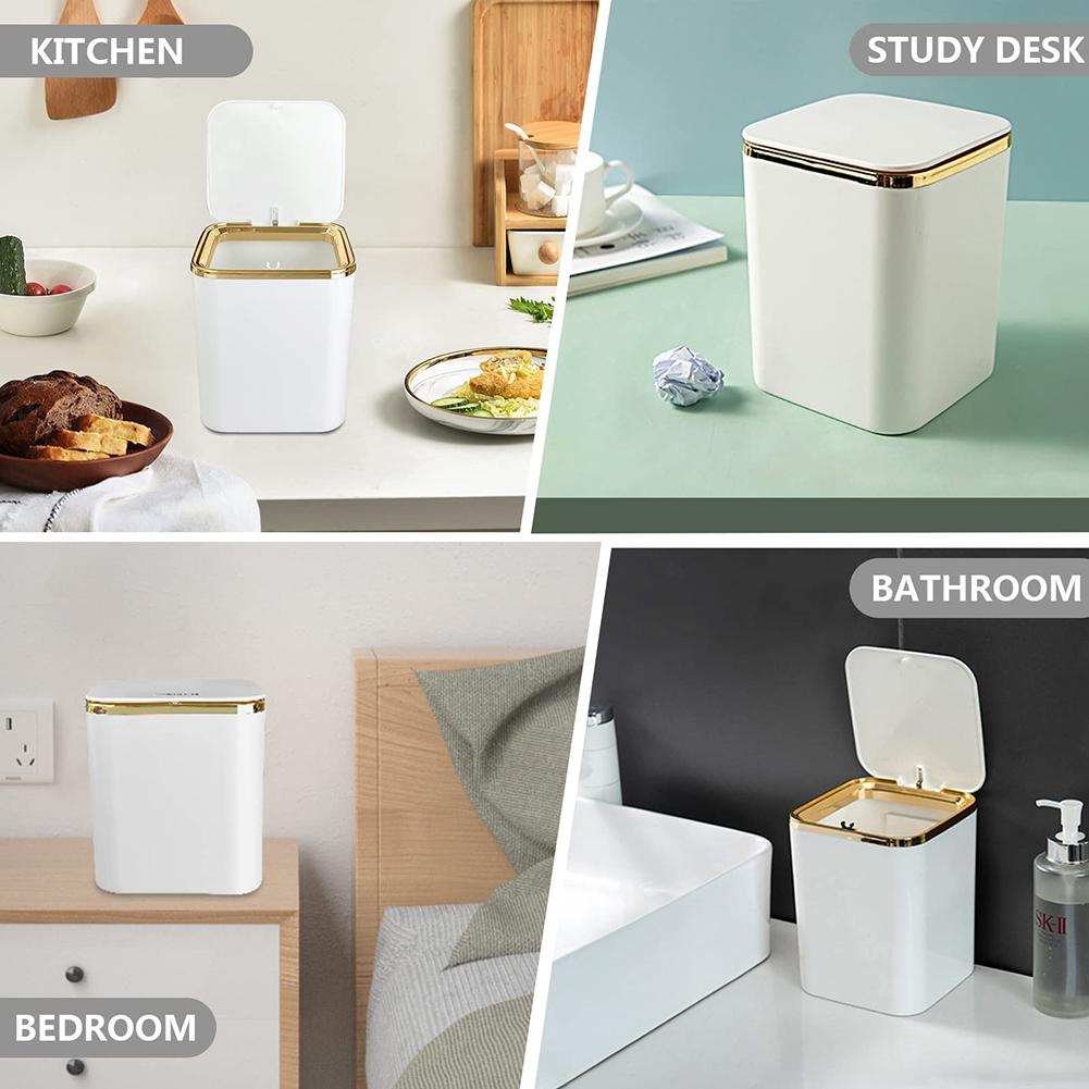 Мини-маленькие мусорные баки, настольная корзина для мусора, домашний стол, пластиковый мусорный бак, офисные принадлежности, мусорные баки, бочка для разной мелочи