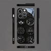 Закаленное стекло с рисунком авиационных приборов для чехла телефона iPhone 17 Pro Max 11 12 13 14 15 16 Pro 17 Air 7 8 Plus XS X XR