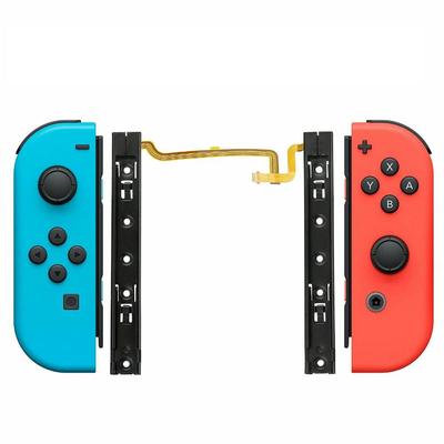 Запасная часть Правая и левая направляющая с гибким кабелем для Switch Металлическая направляющая консоли Joycon Ns Аксессуары Запчасть для ремонта