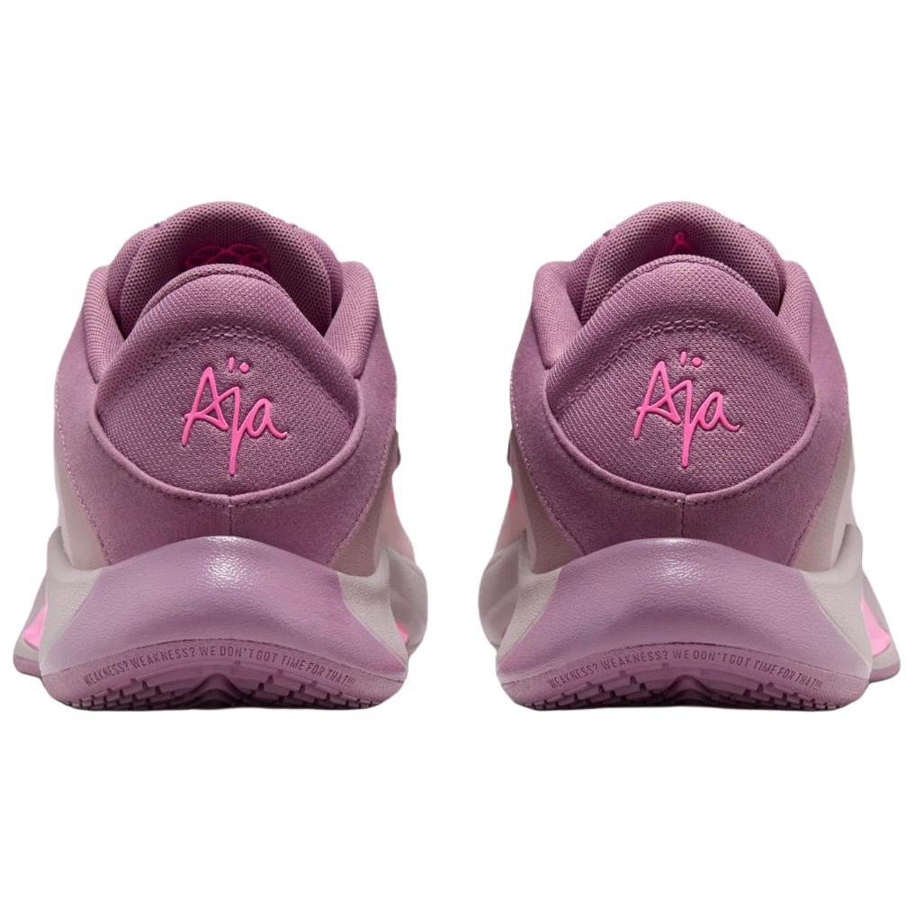Nike Womens A'One 'Dog Mom' (women's sizes) Violet Dust / Pink Spell-Pearl Pink-Barely Rose-Platinum Violet-Light Violet Ore Basketball Shoes