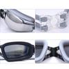 Adult Professional Myopia Swimming Glasses Adjustable HD Anti Fog Diopter Electroplate Goggles Swimming Equipment