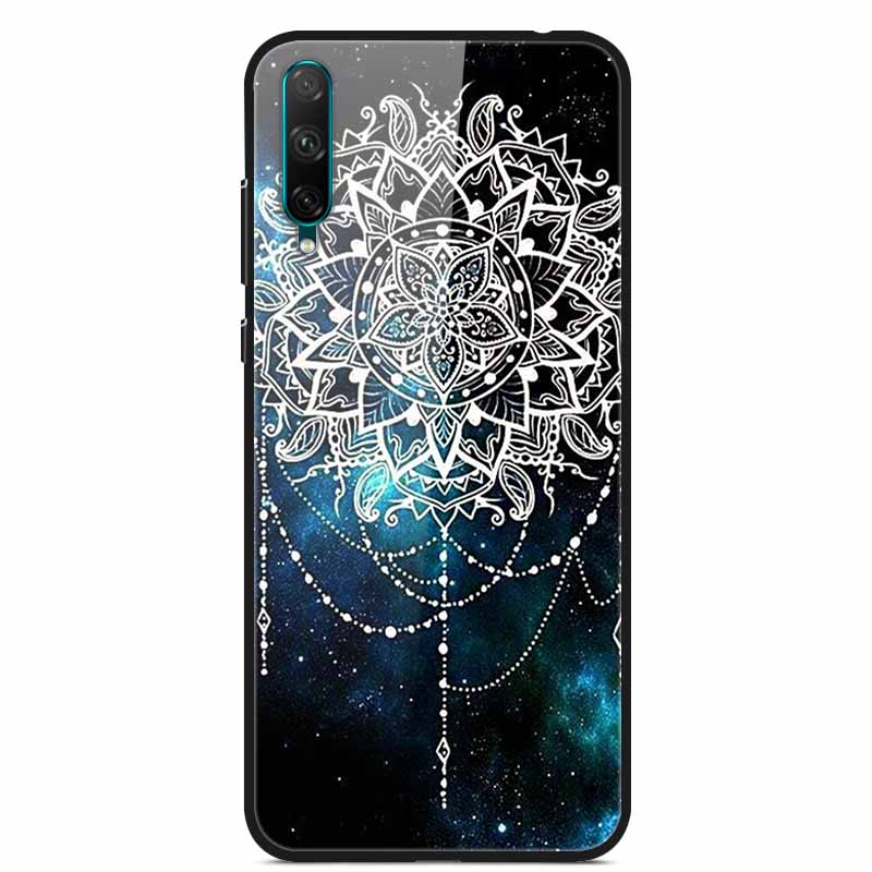 Чехол из закаленного стекла For Honor 30i для Huawei Honor 30 i Мягкий бампер Жесткий Funda Для Honor 30i LRA-LX1 Чехол для телефона Обложка Honor30i