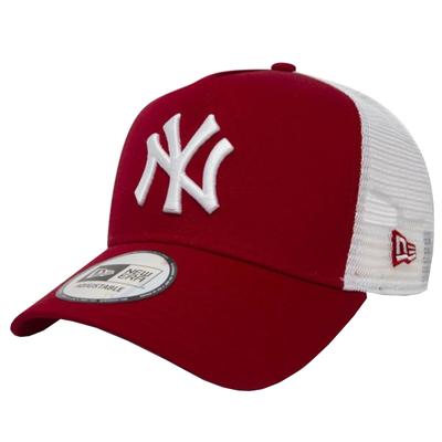 New York Yankees MLB Чистая кепка, женская красная кепка