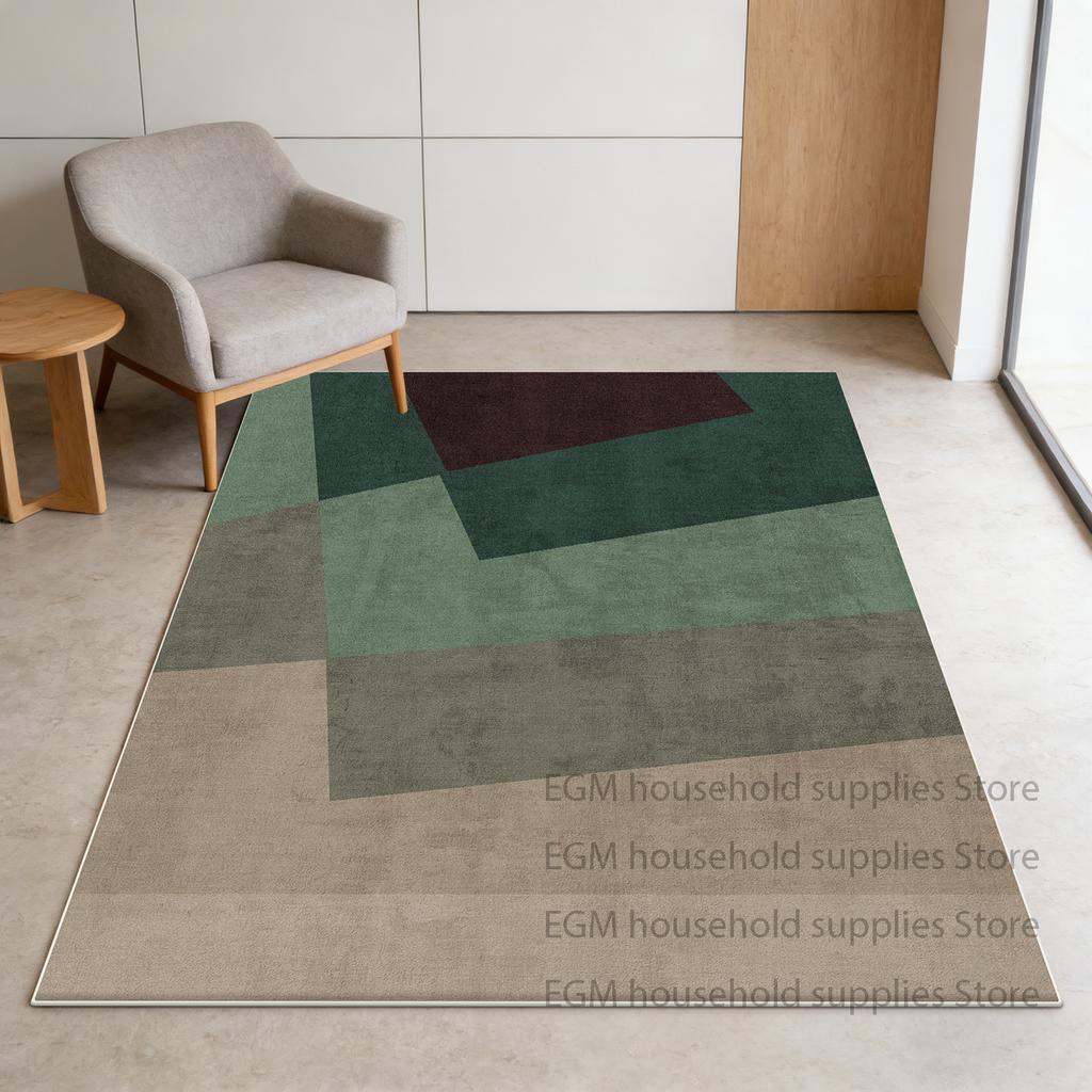 Geometric Carpets Modern Living Room Decoration Coffee Tables Soft Rug Non-slip Bedroom lounge study Floor Mats Easy cleaning