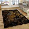 Bitcoin 3D Virtual Currency NFT Area Rug Carpet for Bedroom Living Room Home Sofa Decoration,Children Game Large Decor Floor Mat