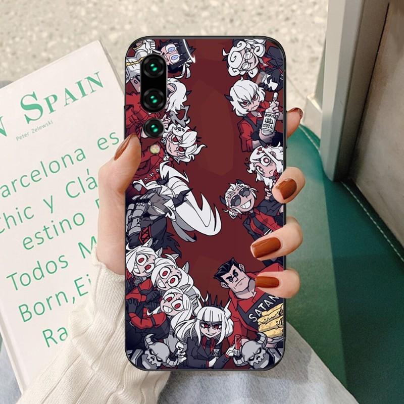 Чехол для телефона Helltaker для Huawei P50 P40 P30 Pro Lite P Smart 2021 2019 Magic 3 мягкий черный чехол для телефона