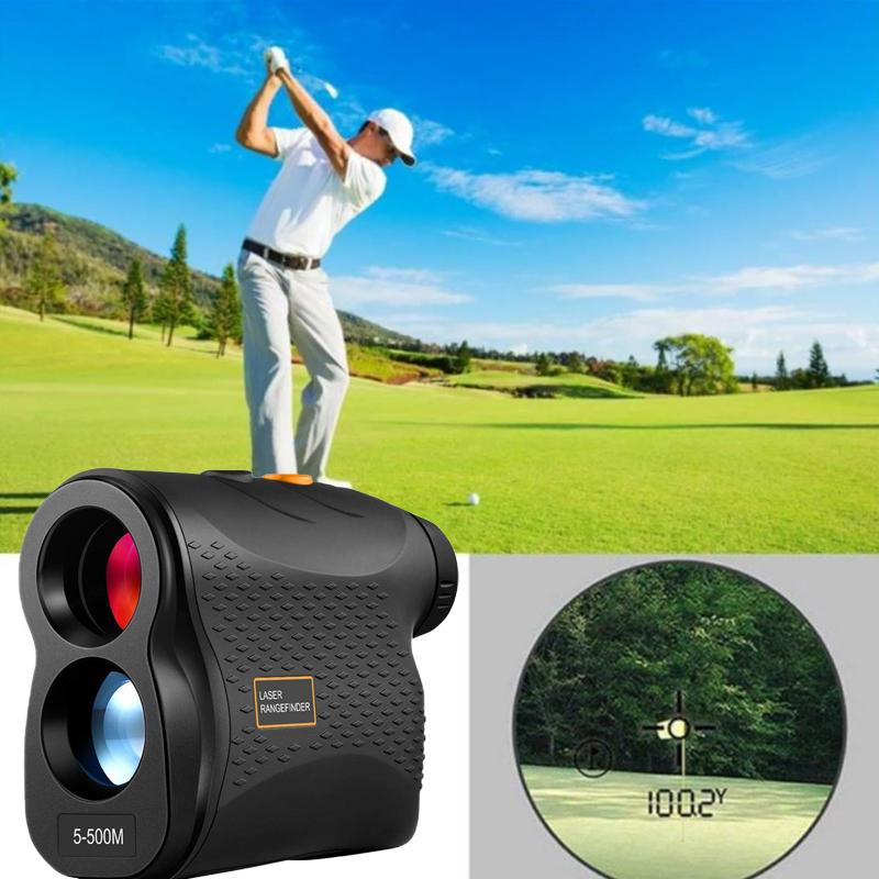 Laser Rangefinder - 500M/600M/900M for Golf & Hunting, Professional Distance Meter with Slope Switch