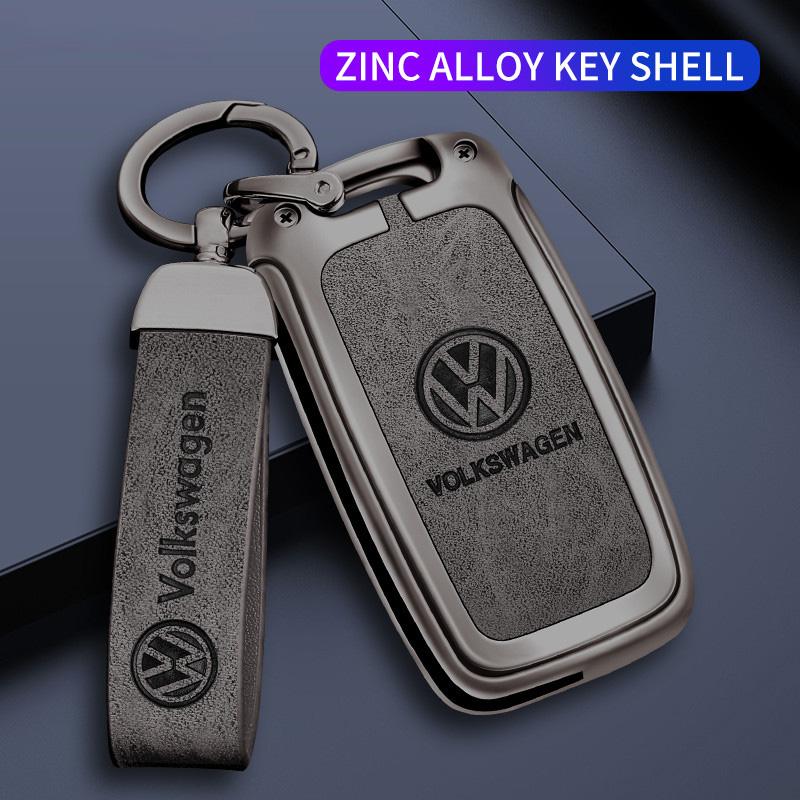 Zinc Alloy Car Remote Key Cover Case Shell Protection Holder For Volkswagen VW Polo Tiguan Golf 4 5 Jetta Beetle Scirocco Passat QQ8